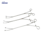 Thoracale instrumenten Ovale pincet van 6 mm Thoracoscopie Retrieval Triangle Lymfatische pincet