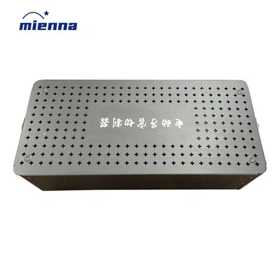 Medische instrumenten roestvrijstalen sterilisatiebox