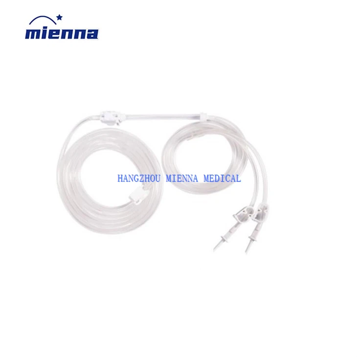 Chirurgische siliconen wegwerpirrigatieslang